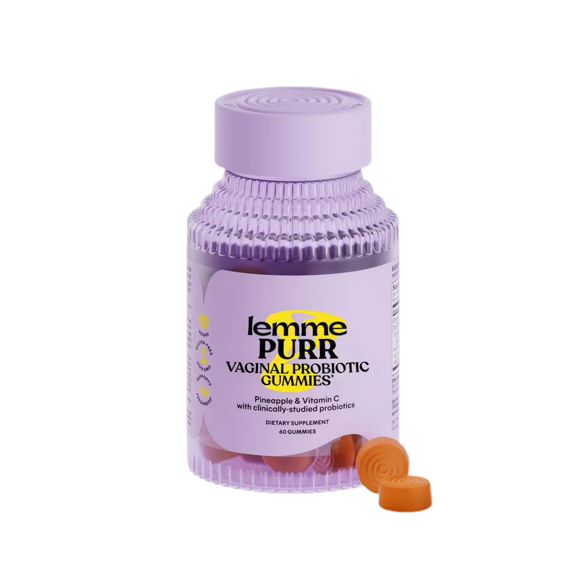 LEMME PURR VAGINAL PROBIOTIC (60 pzs)