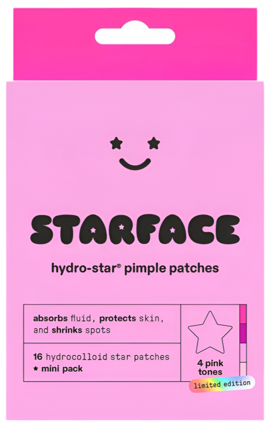 STARFACE HYDRO-STAR PIMPLE PATCHES PINK LIMITED EDITION (16 STARS)