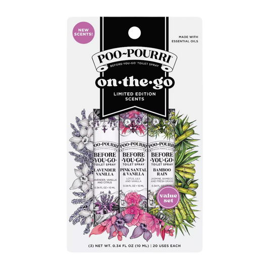 POO-POURRI TOILET SPRAY (3pzs)