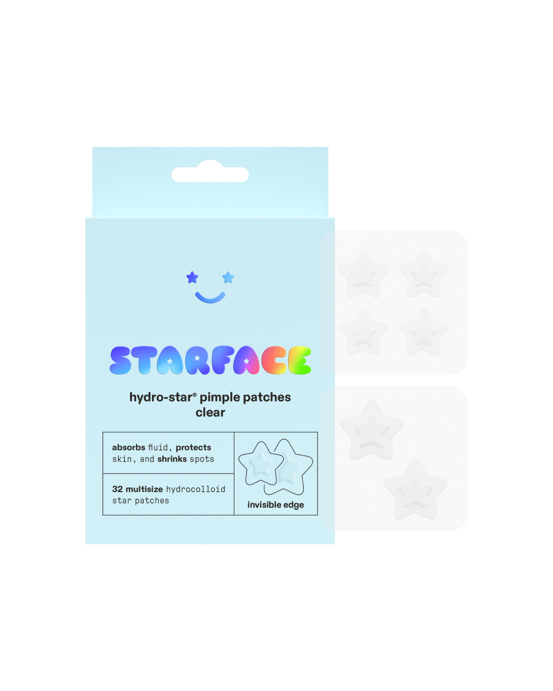 STARFACE HYDRO-STAR PIMPLE PATCHES CLEAR (32 STARS)